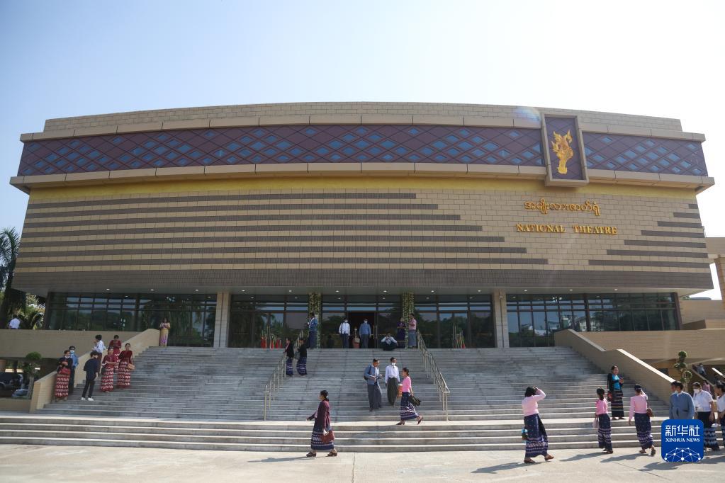 Pengubahsuaian Teater Kebangsaan Myanmar Siap