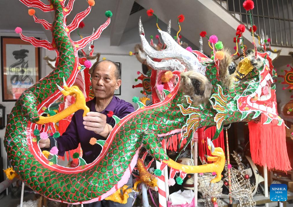 Kenali Kraf Tangan Naga Buluh Guangxi