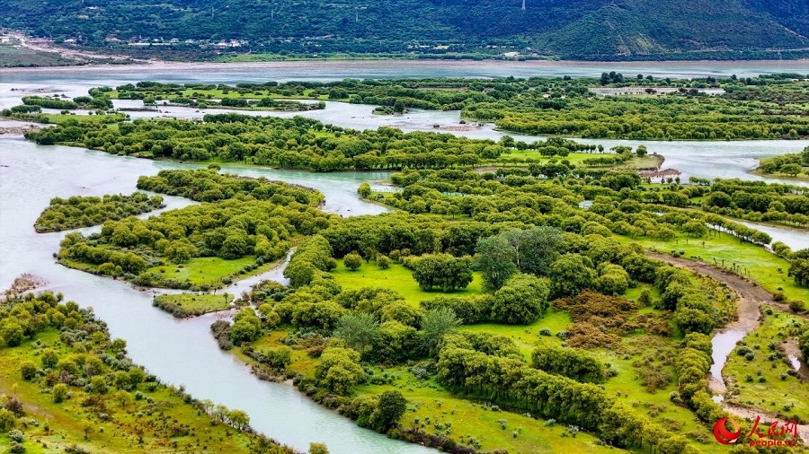 Pemandangan Seindah Lukisan di Taman Tanah Lembap Kebangsaan Yani di Xizang